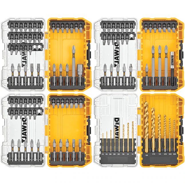 DeWalt Tough Grip Schraubendreher-Bit-Set (110-teilig)