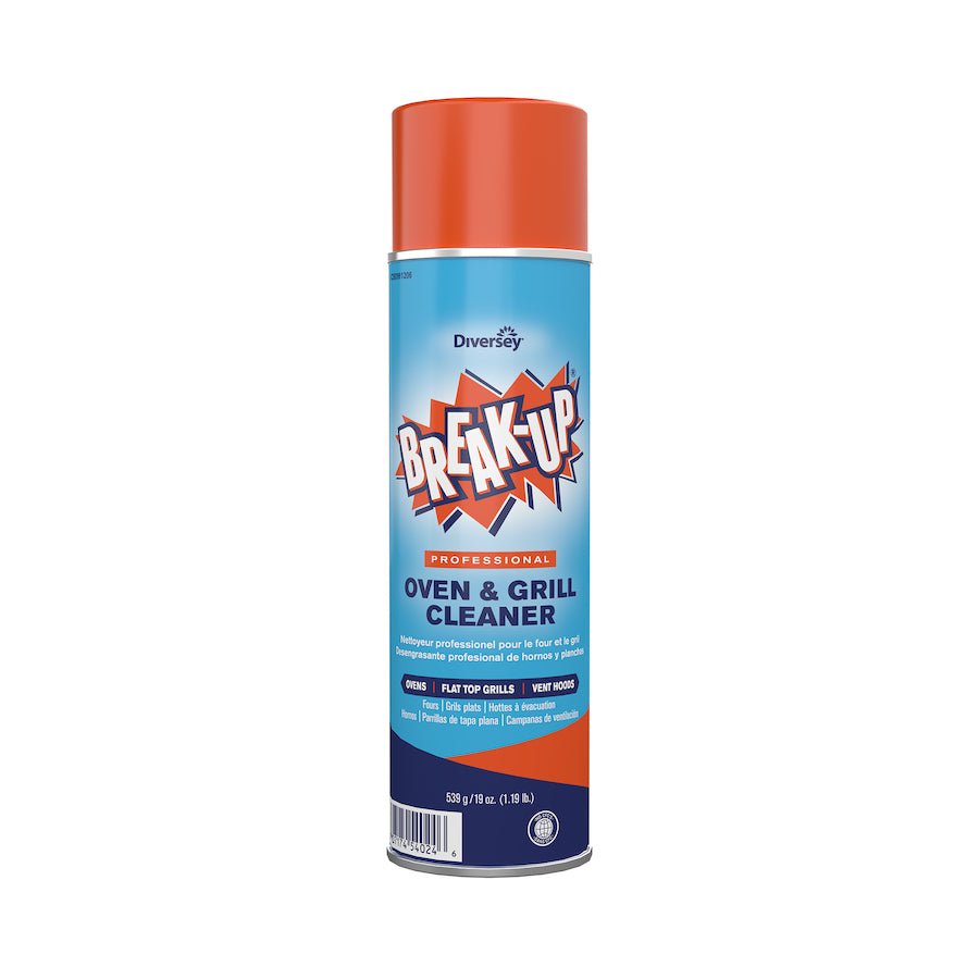 Diversey Break-Up Limpiador profesional para hornos y parrillas Aerosol en aerosol resistente 19oz)