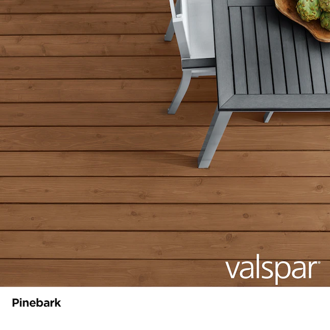 Tinte y sellador para madera exterior semitransparente Valspar® Pinebark (1 galón)