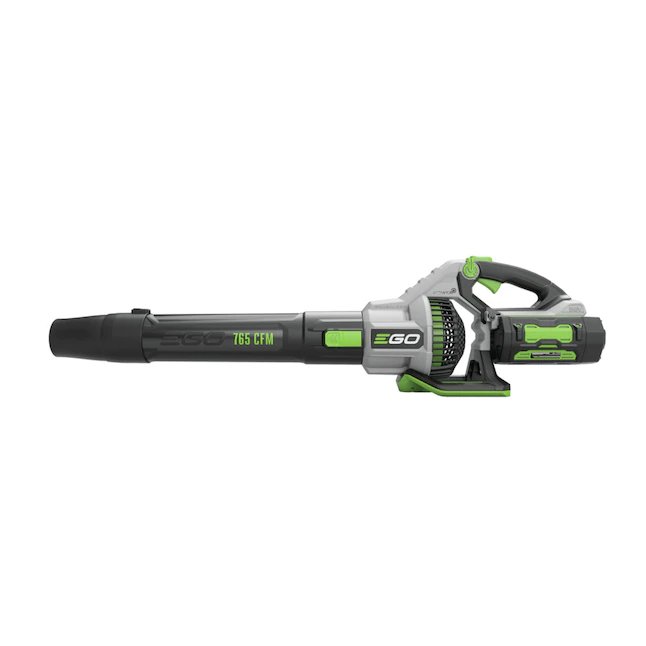 EGO POWER+ 56-volt 765-CFM 200-MPH Brushless Handheld Cordless Electric Leaf Blower 5 Ah (Battery & Charger Included)