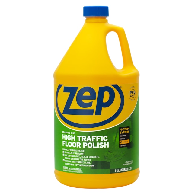 Zep High Traffic 128-oz Líquido de alto brillo para pisos