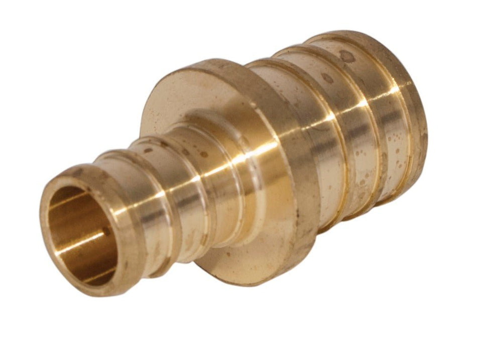 Eastman Brass Crimp PEX Reducing Coupling – 1 in. PEX x 3/4 in. PEX