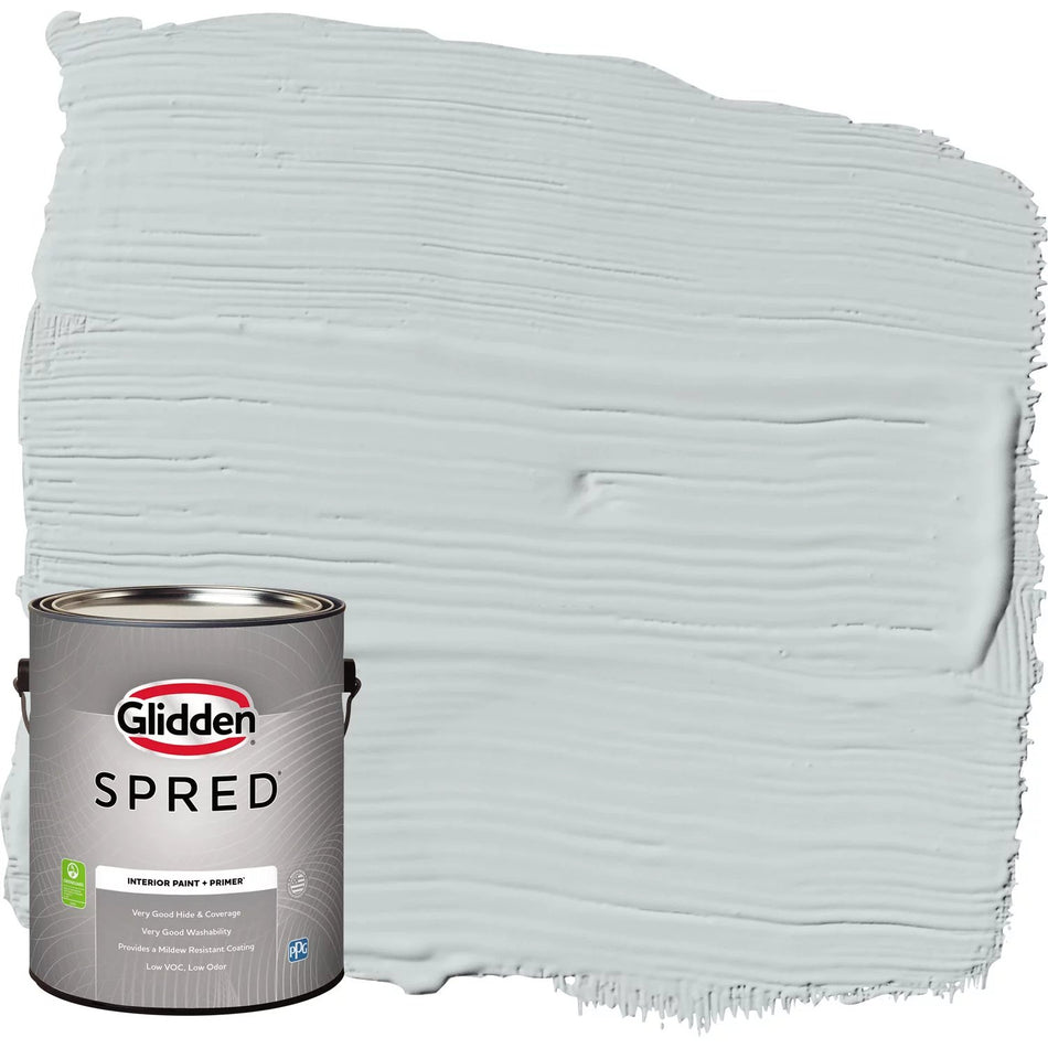 Glidden Spred Grab-N-Go Innenwandfarbe, Ghost Whisperer, (flach, 1 Gallone) 