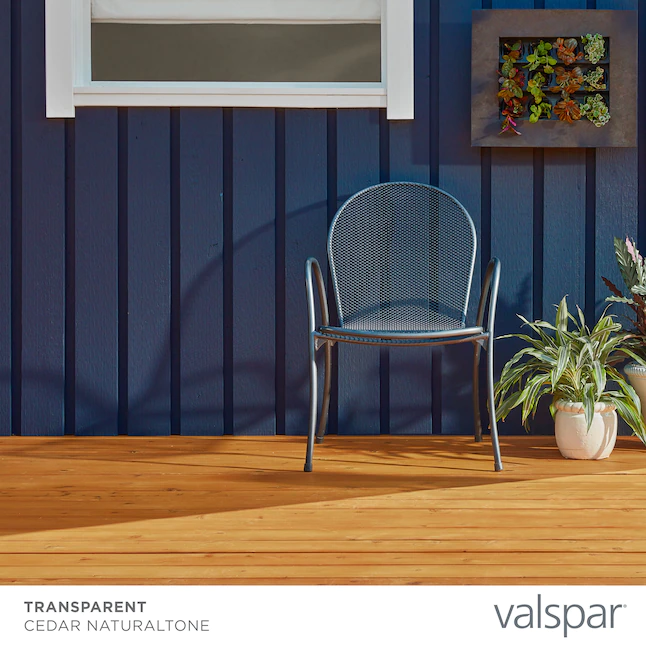 Valspar® Pre-tinted Cedar Naturaltone Tinte y sellador para madera exterior transparente (1 galón)