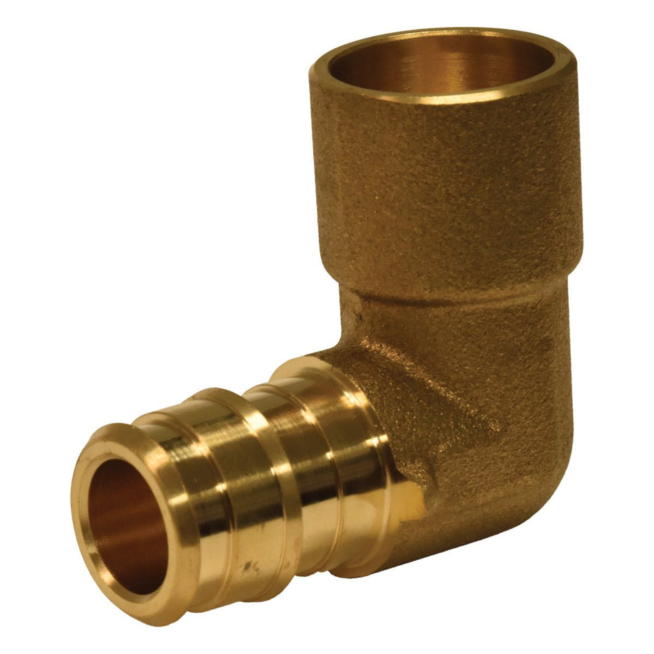 Eastman Brass Expansion PEX Elbow – 3/4 in. PEX x 3/4 in. Female Sweat