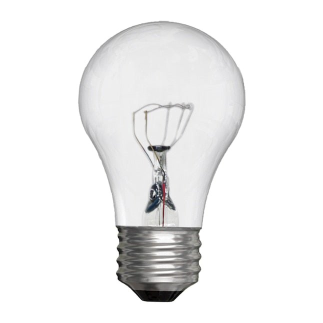 GE Classic - Bombilla incandescente de 40 W regulable A15 (paquete de 2)