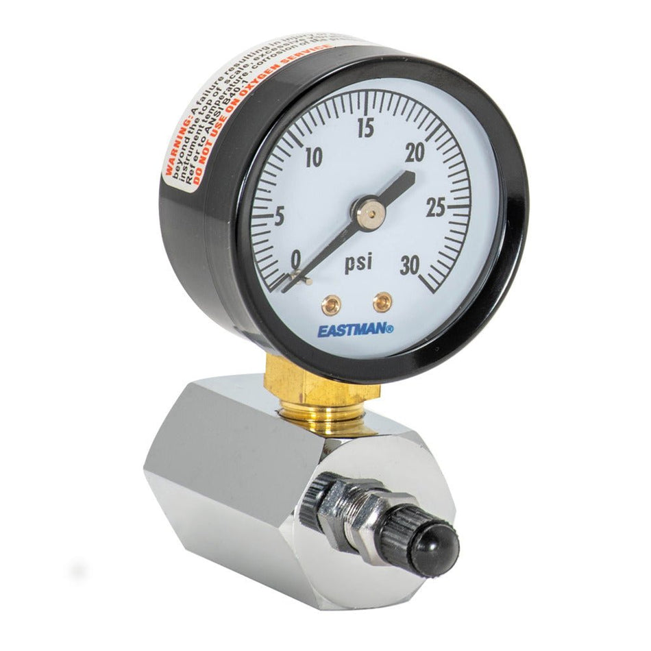 Gas Pressure Test Gauge – 2″ Face – 0-30 PSI