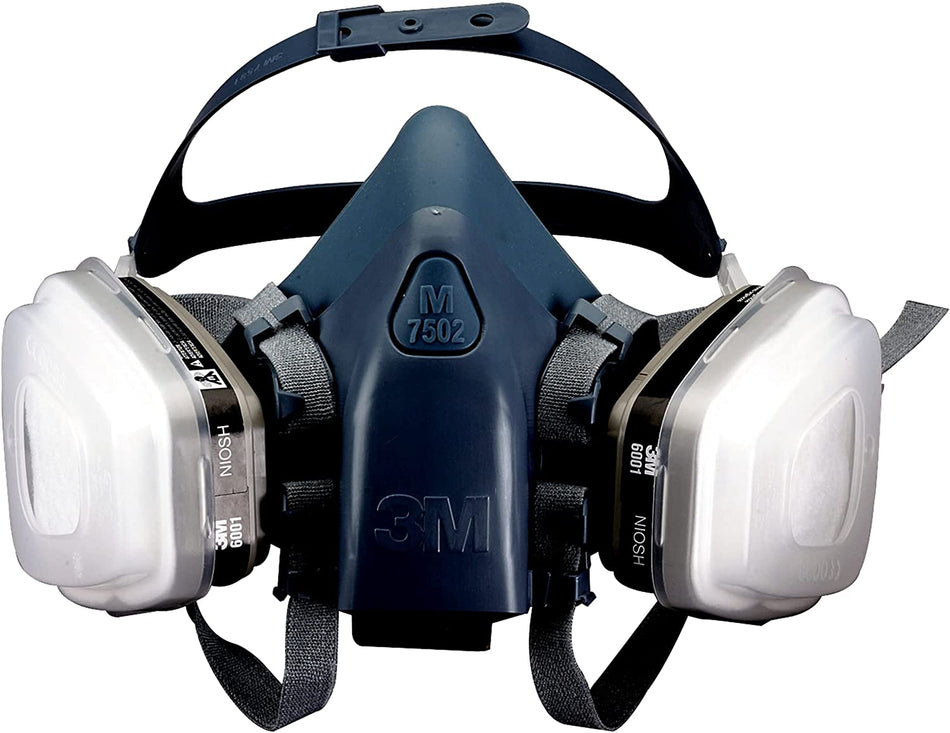 3M Professional Paint Respirator, Recommended For Spray Painting And Jobs With Solvents, Long Lasting Comfort, Medium, N95, 7512PA1-A