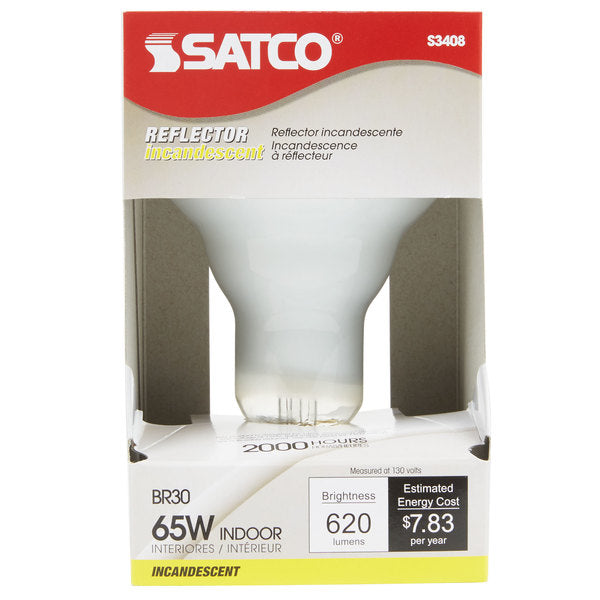 Satco 65W BR30 Bulb