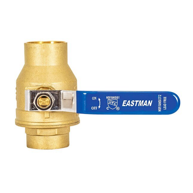 Eastman  1-1/2 in. Sweat Heavy-Duty Full Port Ball Valve