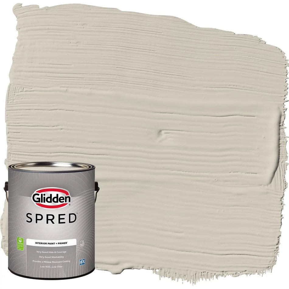 Glidden Spred Grab-N-Go Interior Wall Paint, Storm's Coming, (Flat, 1-Gallon)