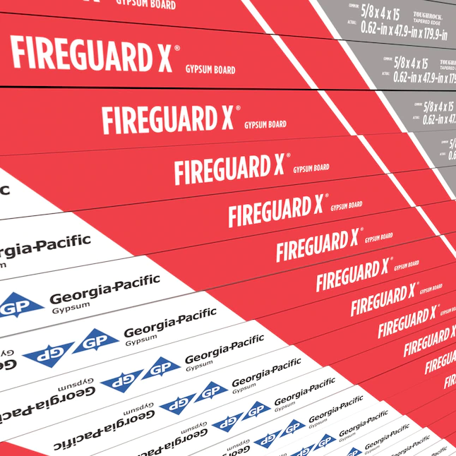 ToughRock  5/8-in 4-ft x 8-ft Fireguard Regular Drywall Panel