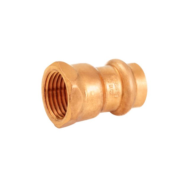 1/2 in. x 1/2 in. Copper Press x FPT Pressure Female Adapter