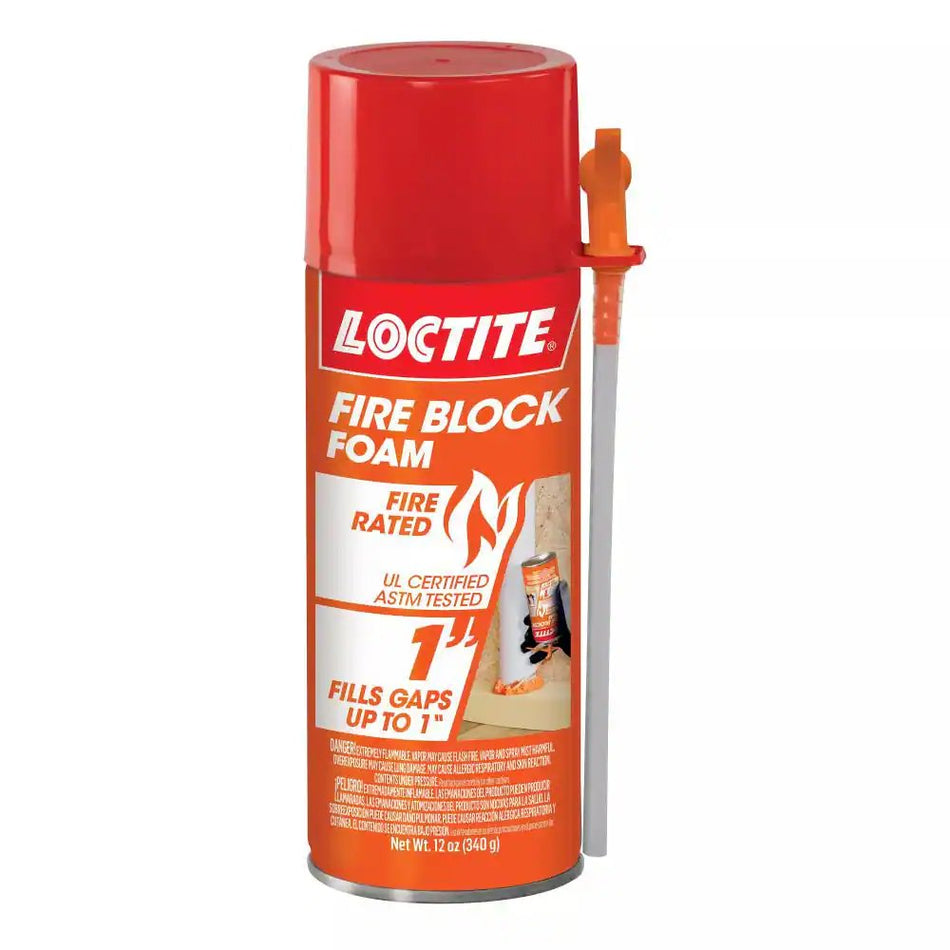 Bloque de fuego de lactato 12 oz. Sellador de espuma en aerosol