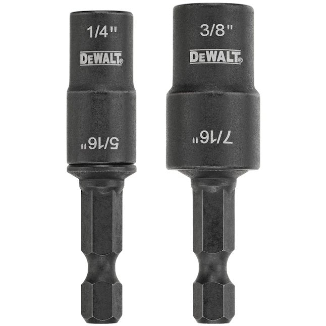 Juego de puntas de destornillador de impacto para atornillar tuercas DeWalt Impact Ready (2 piezas)