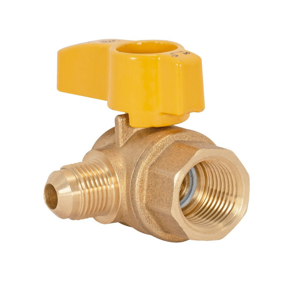 Eastman 3/8″ Flare x 1/2″ FIP Gas Angle Ball Valve