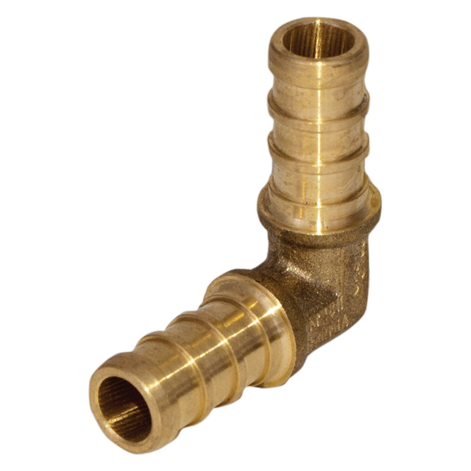 Eastman Brass Crimp PEX Elbow – 3/8 in. PEX x 3/8 in. PEX