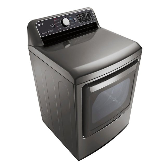 LG  EasyLoad Smart Wi-Fi Enabled 7.3-cu ft Gas Dryer (Graphite Steel) ENERGY STAR