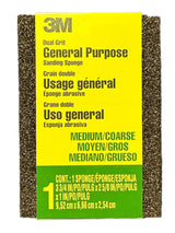 Esponja de lijado de uso general 3M (grano medio/grueso)