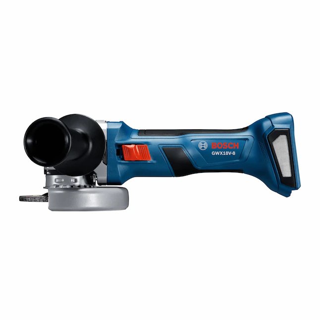 Bosch X-LOCK 4.5-in 18-Volt Sliding Switch Brushless Cordless Angle Grinder