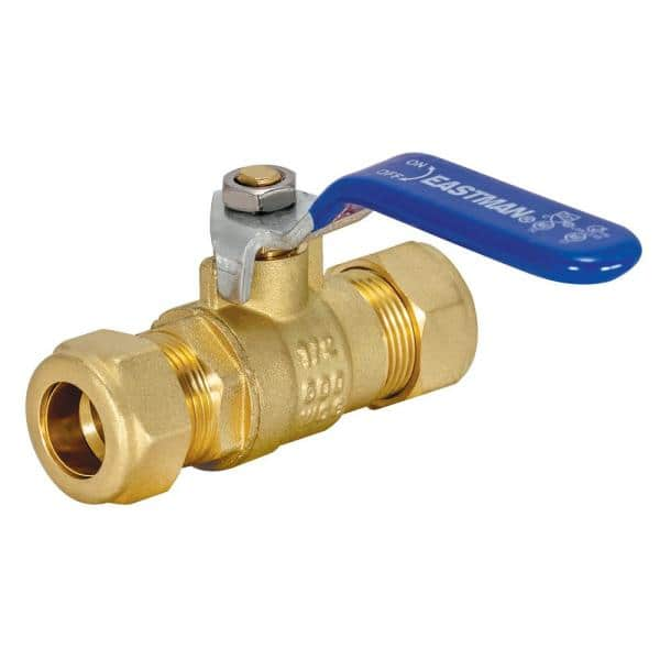 Eastman 1/2-in Compression x 1/2-in Compression Ball Valve