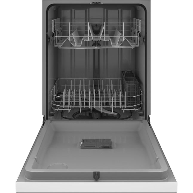 Hotpoint Front Control 24-in Built-In Dishwasher (White)