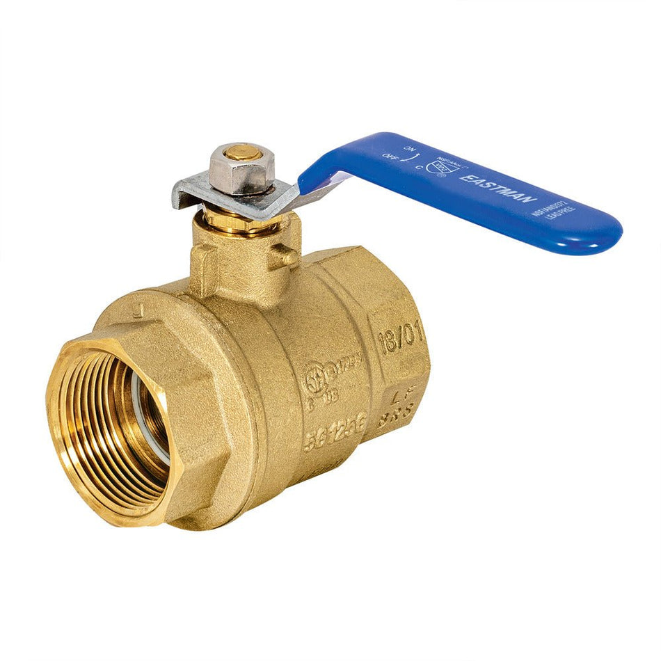 Eastman 1-1/4 in. IPS Heavy-Duty Full Port Ball Valve