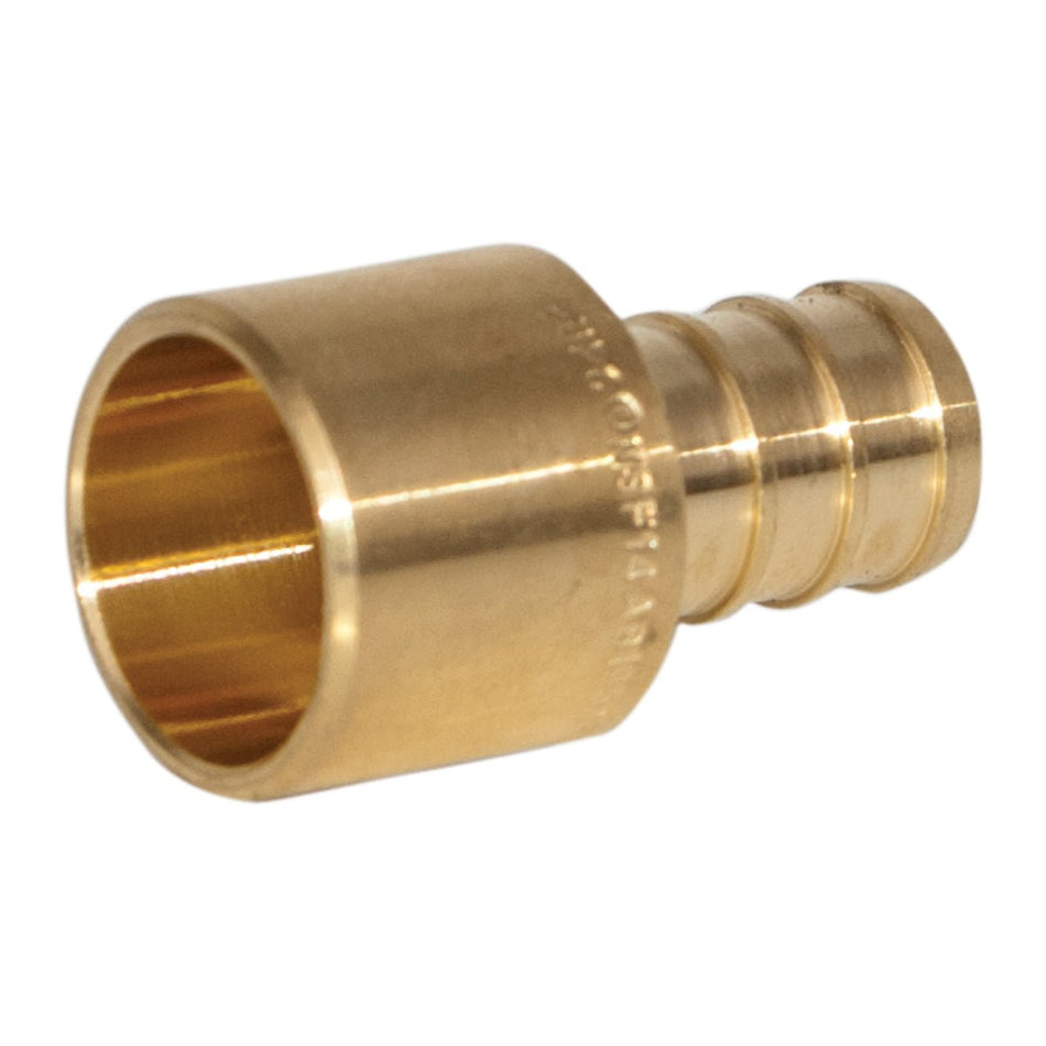 Eastman Brass Crimp PEX Female Adapter – 1/2 in. PEX x 1/2 in. Sweat