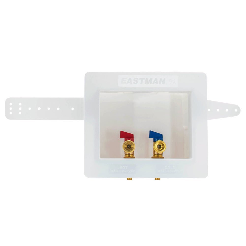 Eastman - Caja de salida para lavadora de doble drenaje, 1/2 pulg. Crimp PEX