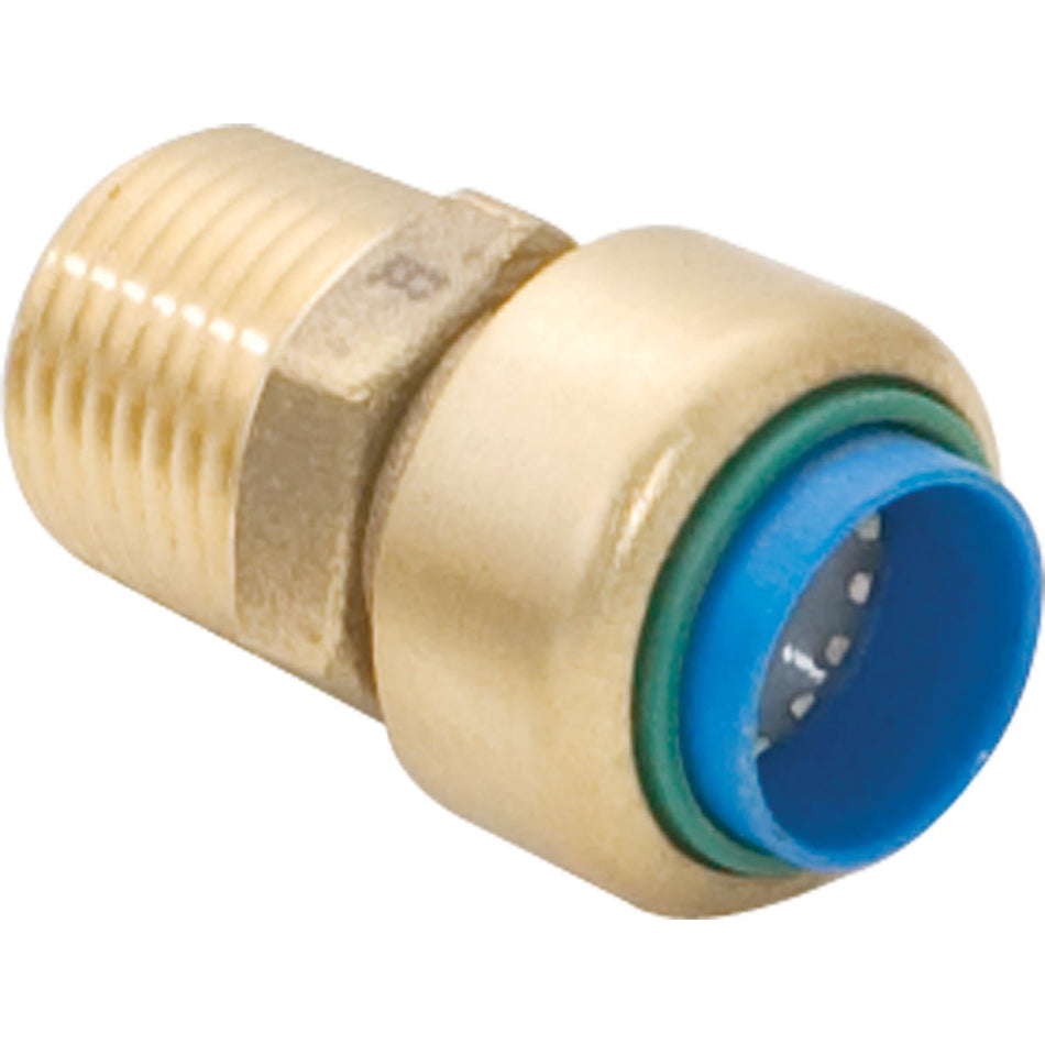 Eastman 1/2" x 3/4" MIP Push-Fit Male Adapter