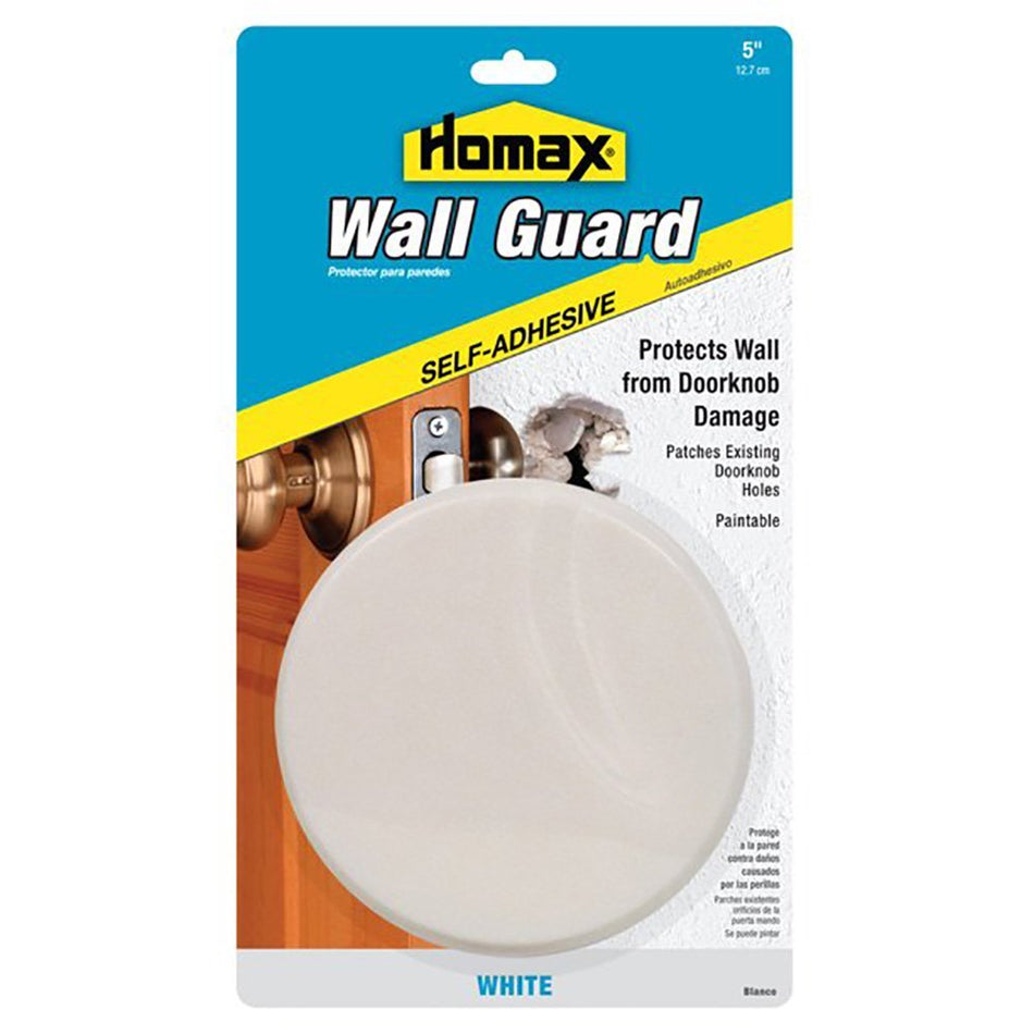 Homax Wall Guard Wall Patch, Hardware Bumper, Weiß, 5 Zoll Durchmesser