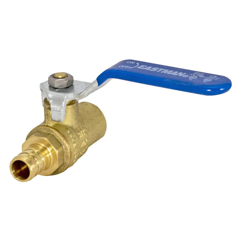 Eastman 3/4-in. MIP x 3/4-in. PEX Barb Lead-Free Ball Valve