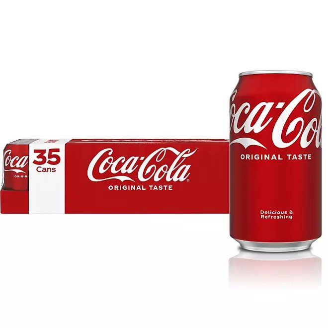 Coca-Cola (latas de 12 oz, paquete de 35)