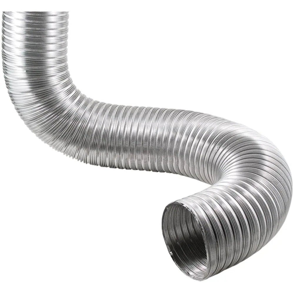 Deflecto 4-in x 96-in Aluminum Semi-rigid Flexible Duct