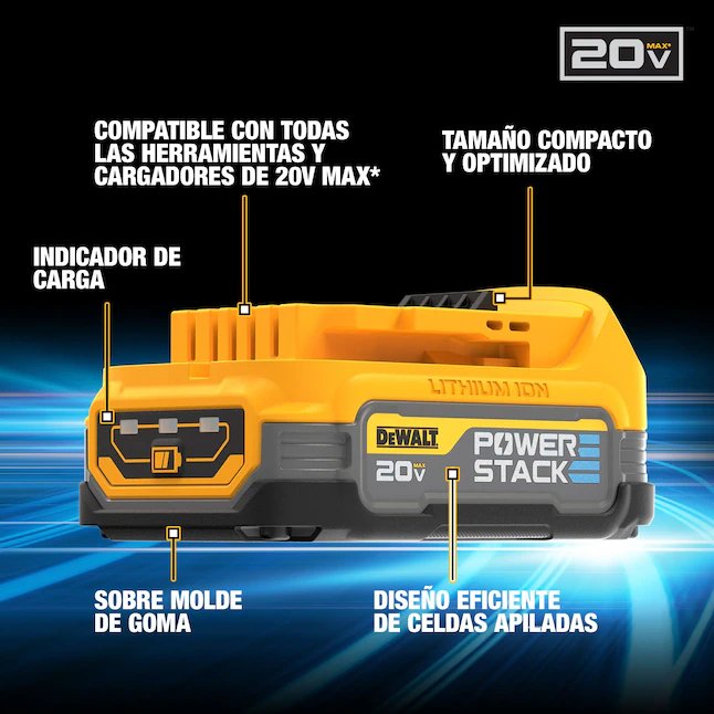 DEWALT Kit combinado de herramientas eléctricas de 20 V, juego de  herramientas eléctricas inalámbricas de 4 herramientas con batería y  cargador