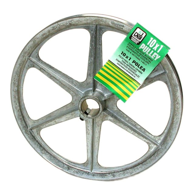 Dial® Manufacturing Zink-Verdunstungskühler-Gebläse-Riemenscheibe (25,4 x 2,5 cm)