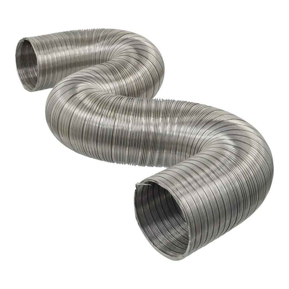 Deflecto 4-in x 96-in Aluminum Semi-rigid Flexible Duct