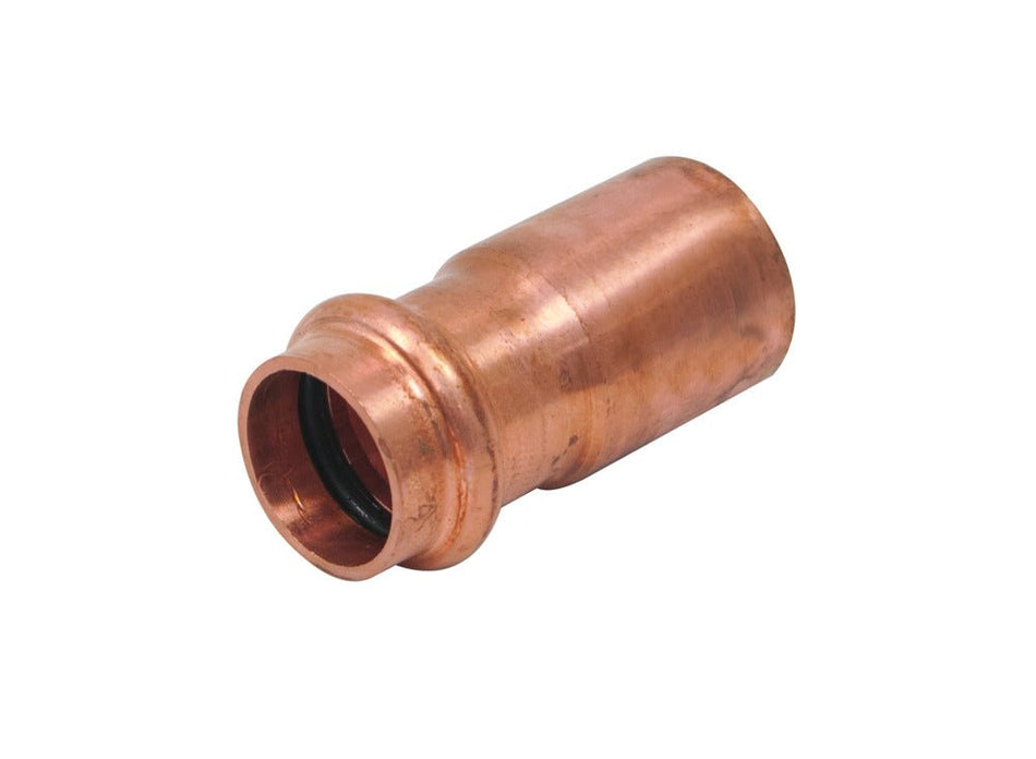 1 in. x 3/4 in. Copper FTG x Press Pressure Reducer Coupling