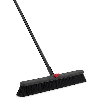 Libman 24-in Poly Fiber Smooth Surface Push To Center Push Broom