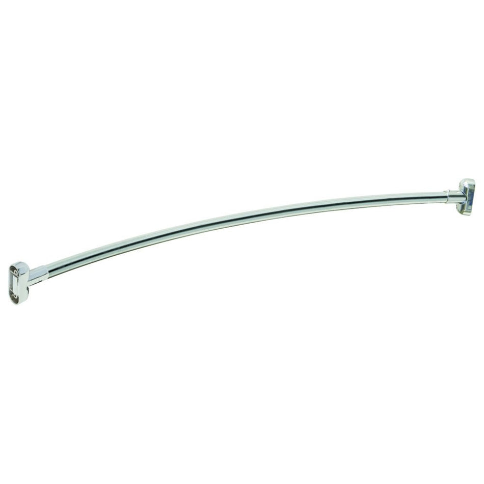 EZ-FLO Chrome Curved Shower Rod