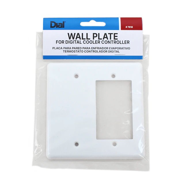 Dial  Digital Thermostat Wall Plate