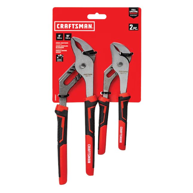 CRAFTSMAN  2-Pack Tongue & Groove Plier Set