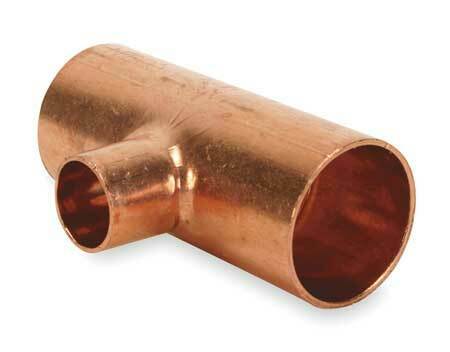 3/4" x 2" x 2" Copper Reducing Tee