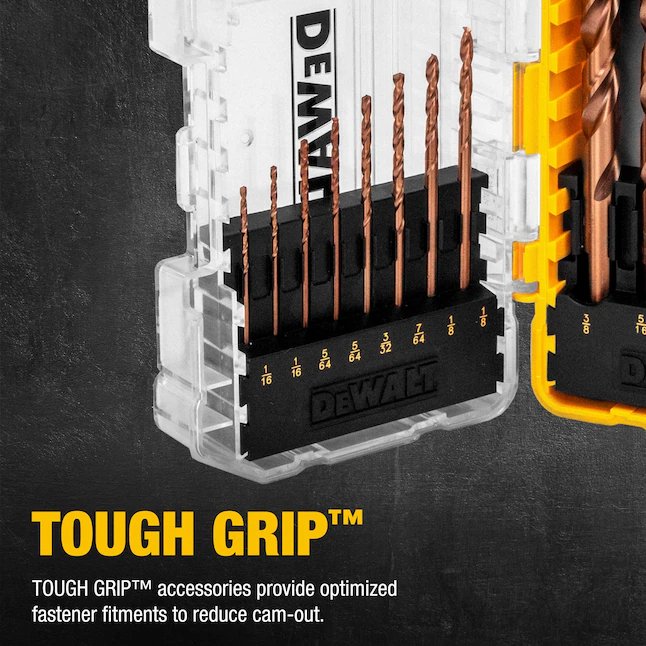 Juego de puntas de destornillador DeWalt Tough Grip (110 piezas)