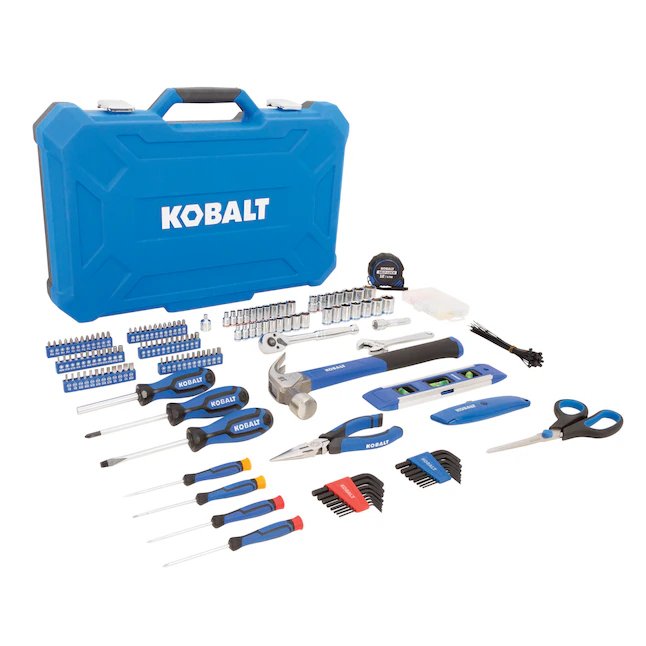 Kobalt 268-Piece Household Tool Set with Hard Case