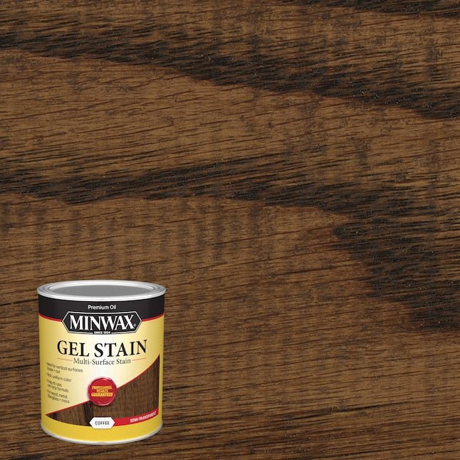 Minwax  Gel Stain Oil-Based Coffee Semi-Transparent Interior Stain (1-Quart)