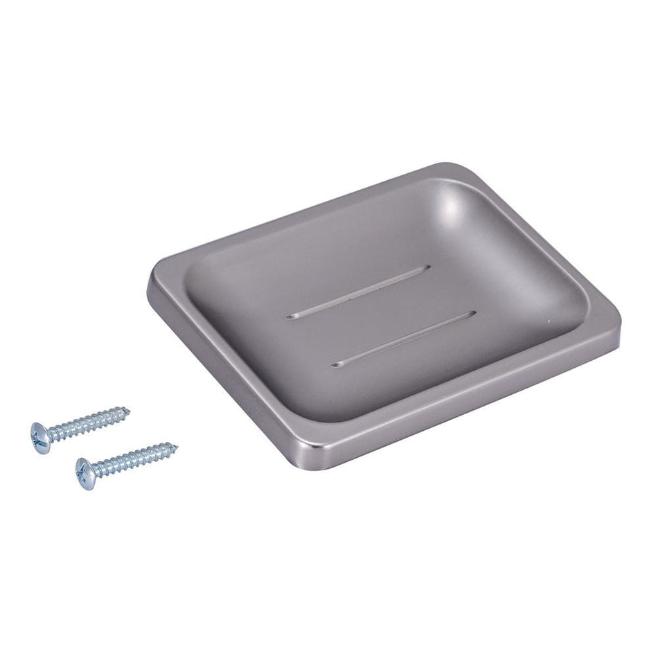 EZ-FLO  Soap Dish – Brushed Nickel