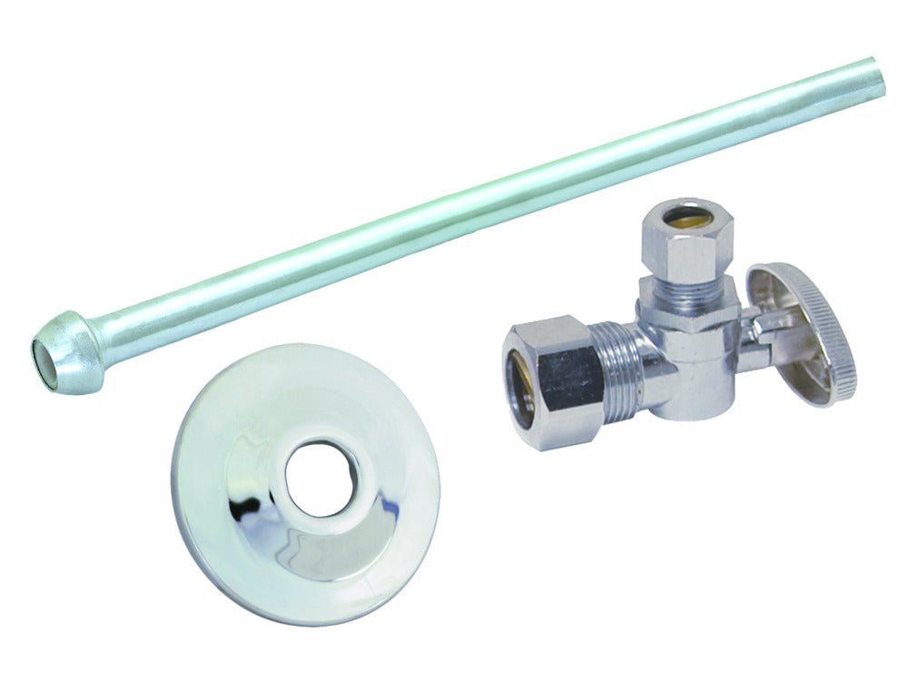 Eastman 12 in. Faucet Riser Installation Kit – 3/8 in. OD