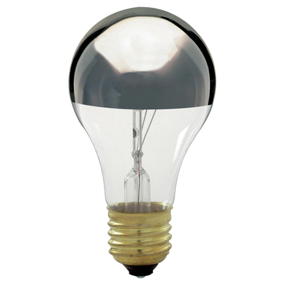 Satco 60W A19 Specialty Incandescent (Silver Crown)