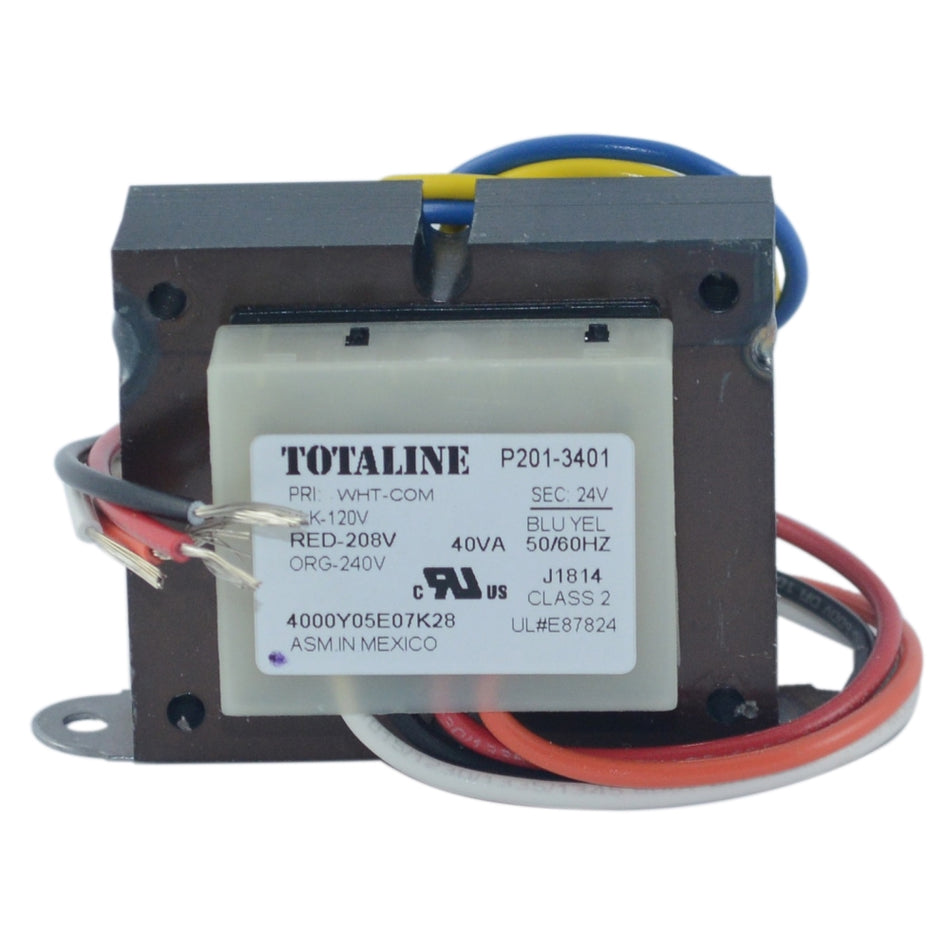 Totaline® Transformer 120/208/240Vac Primary, 24Vac Secondary, 40Va